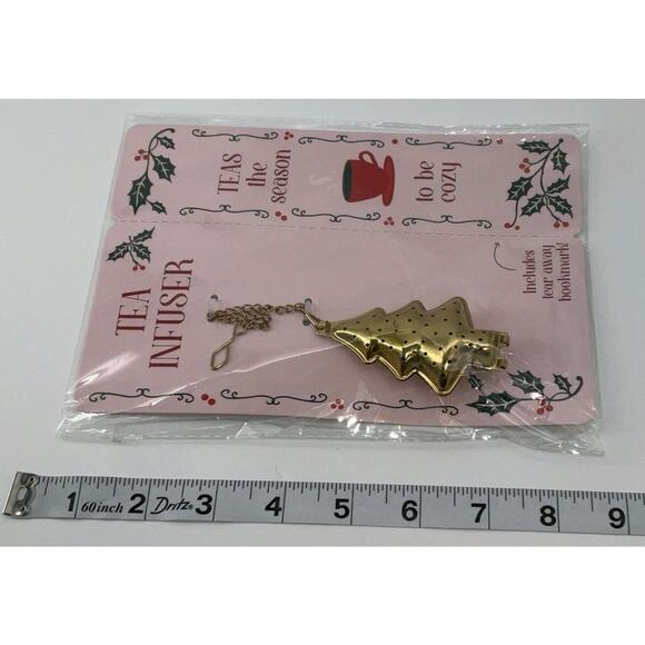 Target Bullseye's Playground Christmas Tree Shaped Tea Infuser (NEW IN PACK) - Picture 3 of 3